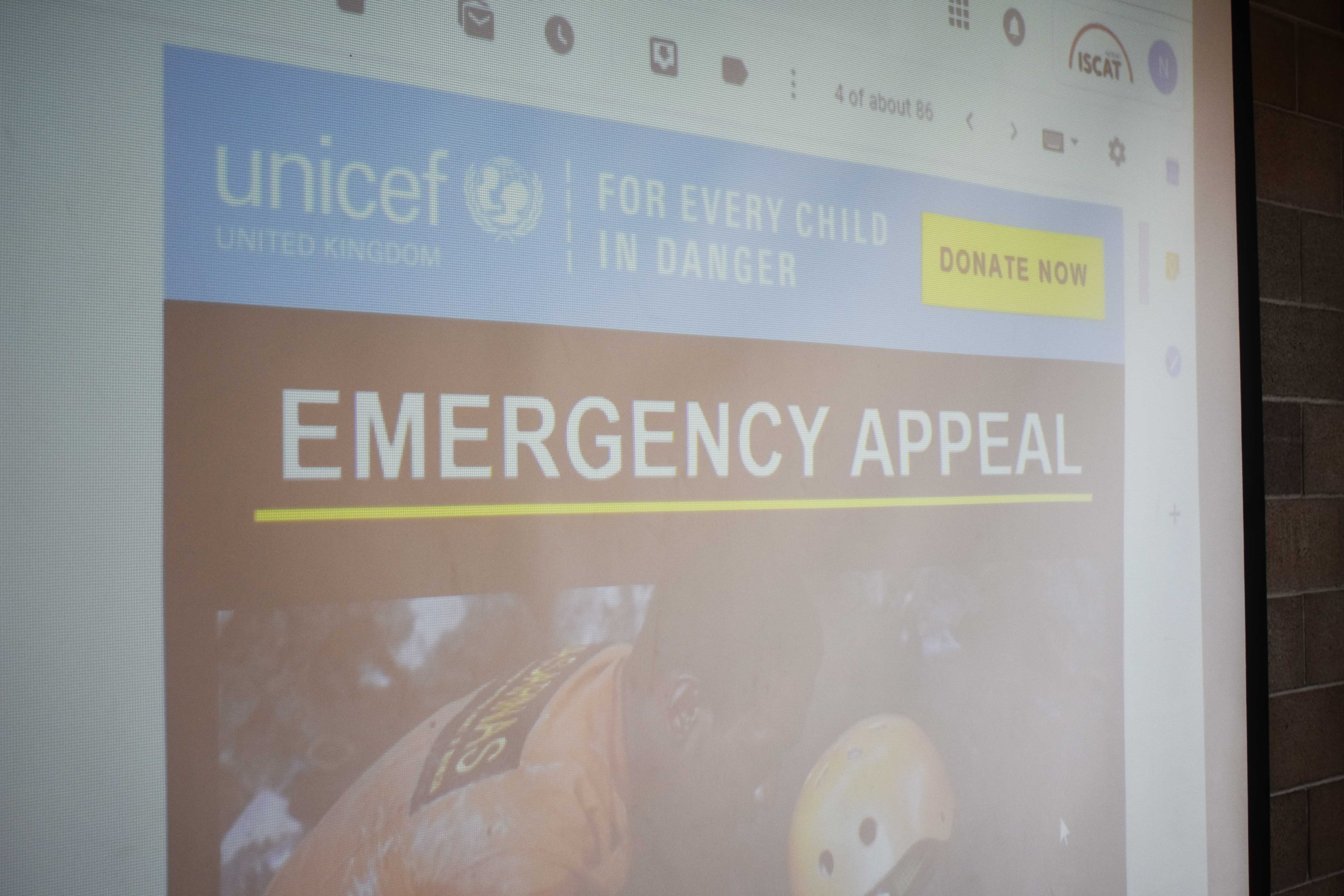 UNICEF emergency appeal