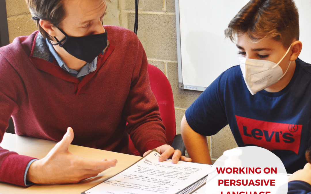 WORKING ON PERSUASIVE LANGUAGE SKILLS (YEAR 8 & 9)