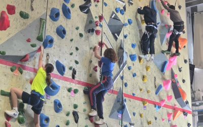 Secondary Sports Day = climbing fun! 🧗‍♂️