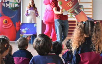 A very special visitor at school… 🚀🔋